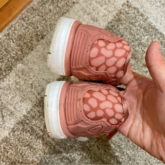 Adidas originals torsion zx flux pink peach running shoes sneakers - Picture 5 of 7